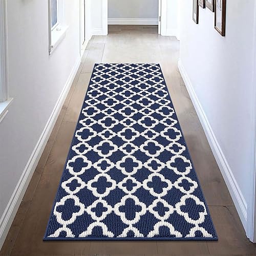 U'Artlines Runner Rug for Hallway 2×6feet Non Slip Kitchen Floor