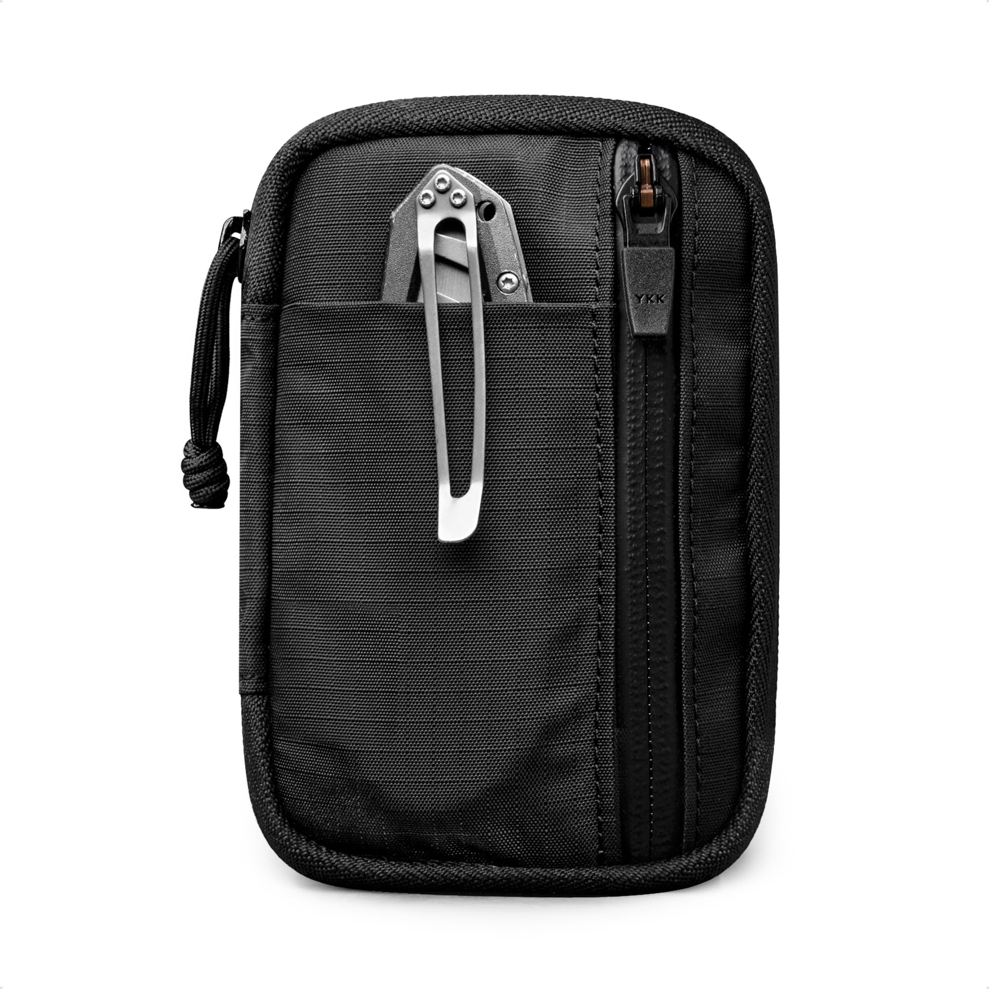 ALPAKA HUB Pouch V2 Tool Pouch Black Axoflux 210D Ripstop Nylon