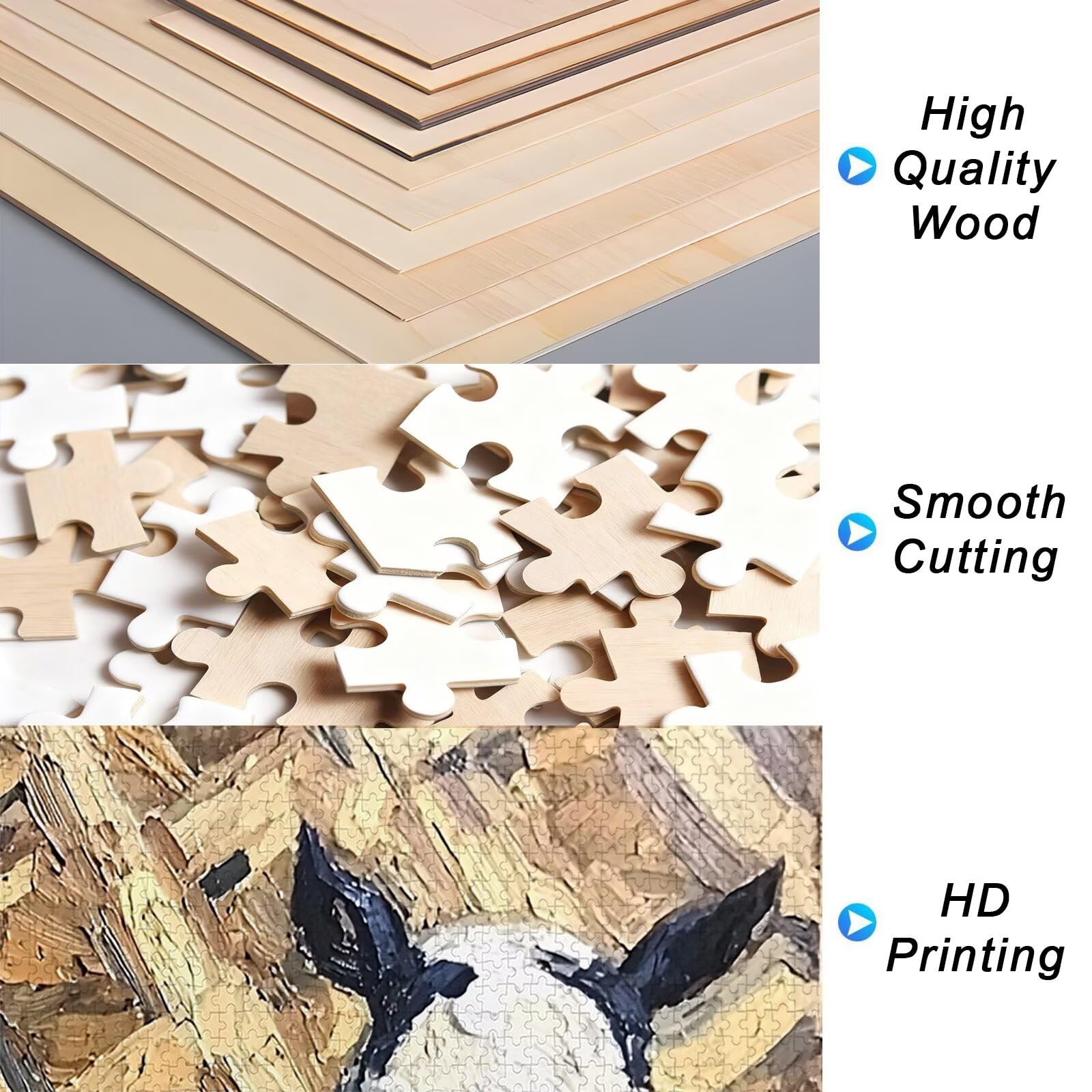 Puzzle 4000 sztuk dla dorosłych, zwierzę puzzle 4000 sztuk abstrakcyjne puzzle dla dorosłych z pudełkiem, wyzwanie puzzle do dekoracji świątecznej prezent dla kobiet, zdjęcia nowoczesny salon