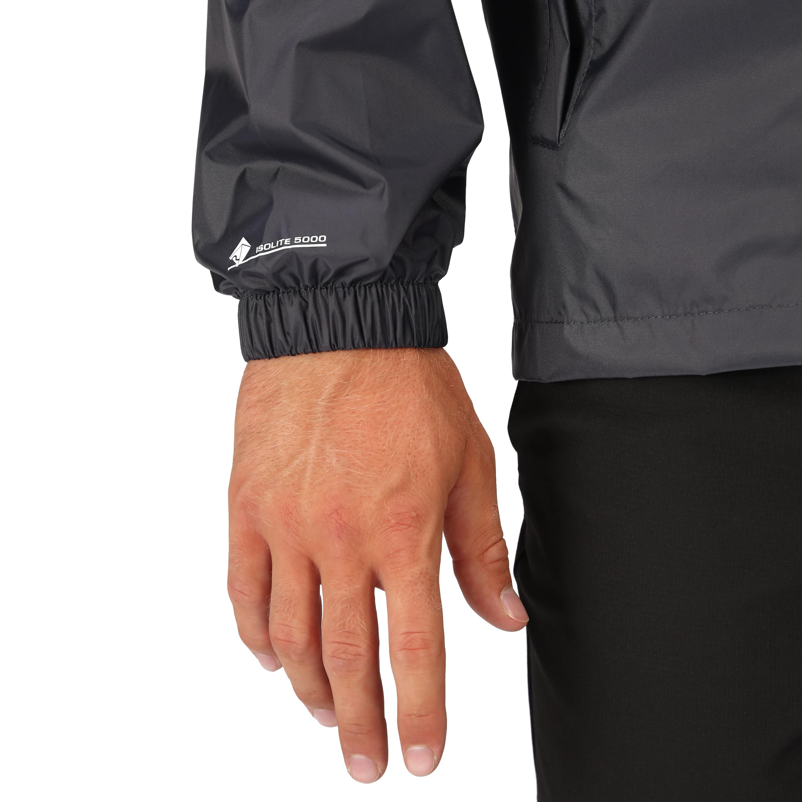 Regatta Wasserdichte Herrenjacke Pack It III Isolite 5000-Gewebe – Bild 6