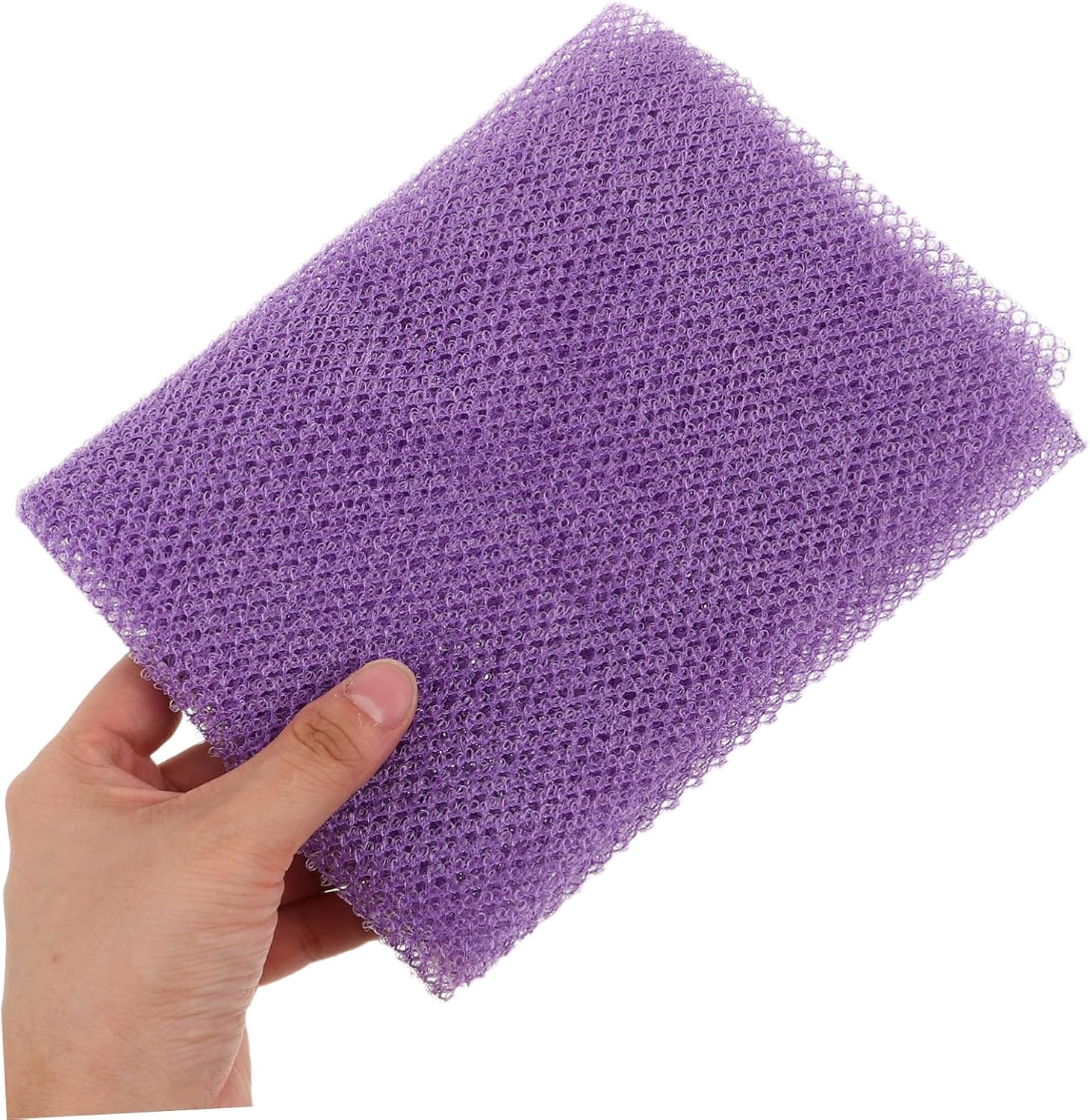 4pcs Korean Exfoliating Washcloth Body Scrubber for Shower Durable Skin Cleansing Towel for Men Women for Sauna Bath Use