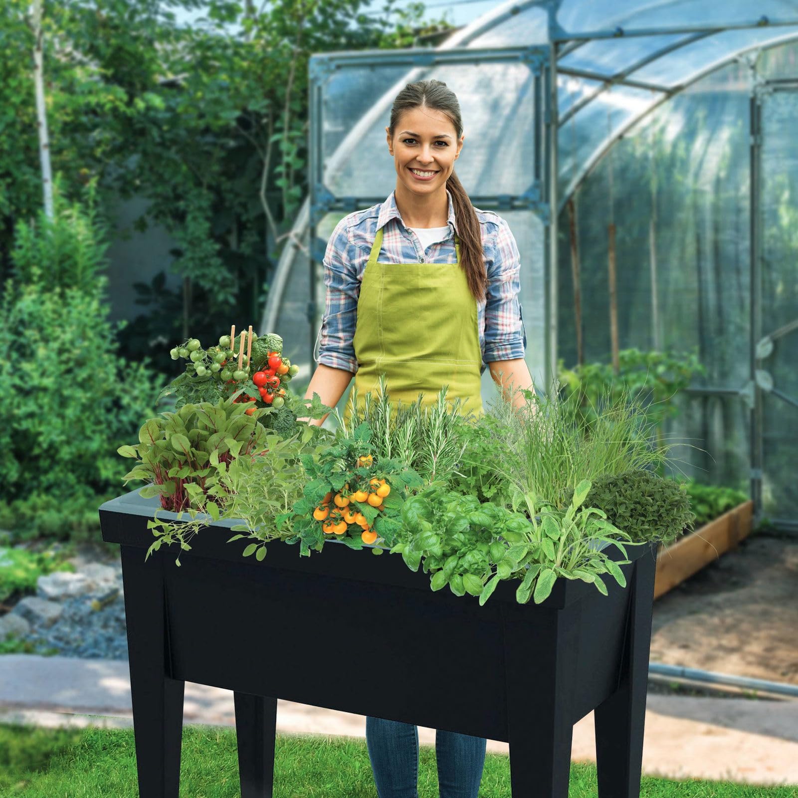 Willood Hochbeet Aus Cortenstahl – 580x50x36 Cm, Wetterfest & Platzsparend Für Balkon & Garten