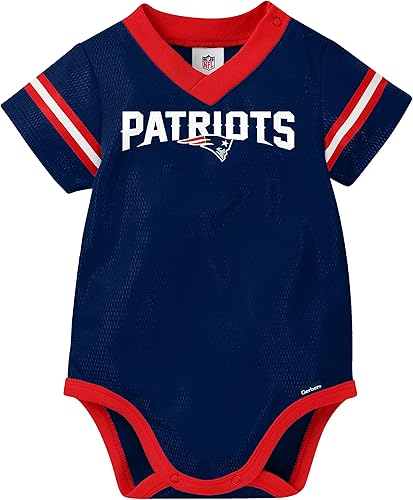 Miniatura 120 de Gerber NFL unisex-baby Nfl Team Jersey Onesie Bodysuit 2-Color del