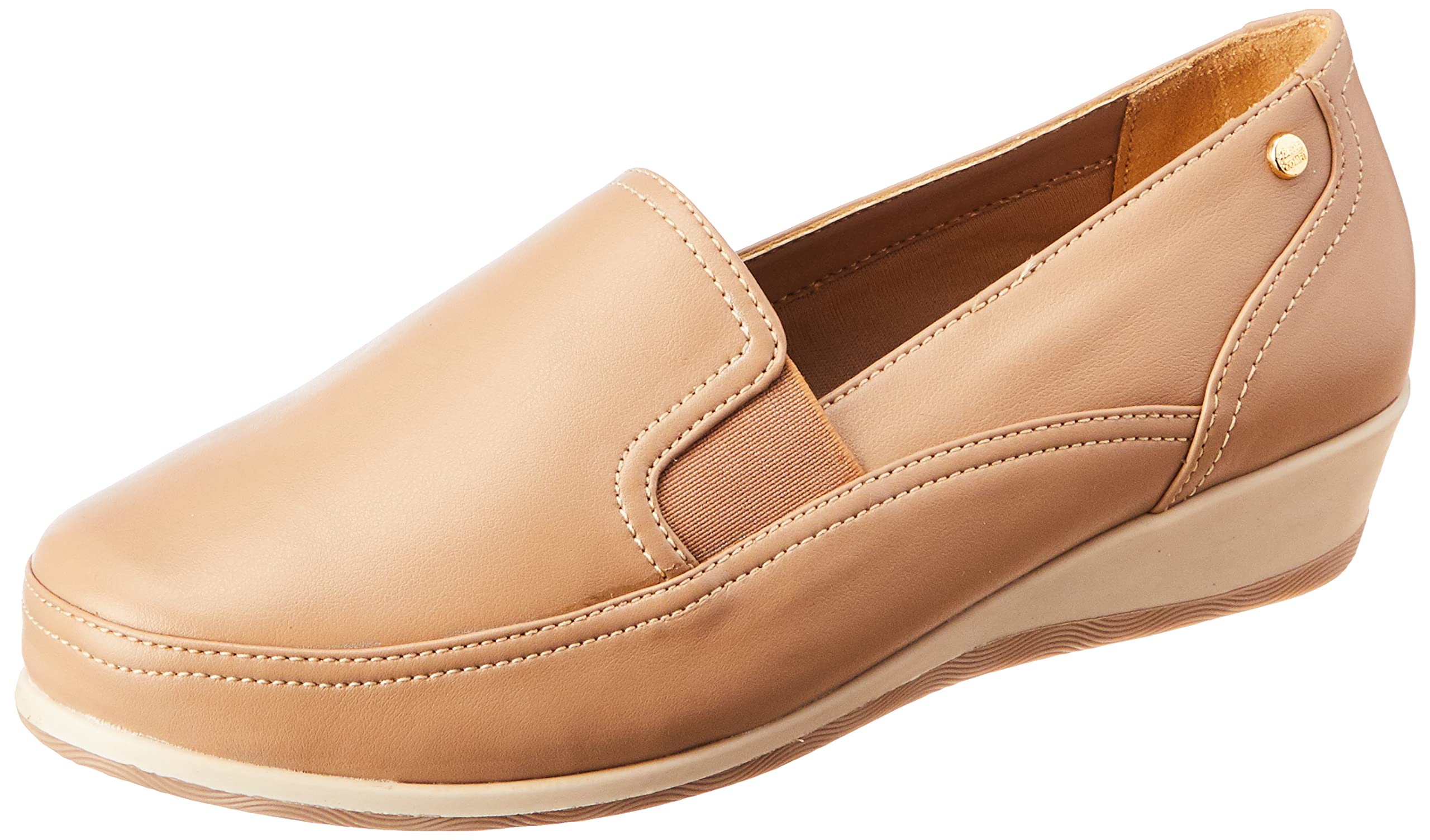 Bata Womens Casey-Smooth Pink 2 Loafer - 4 UK (6515980)-image-23