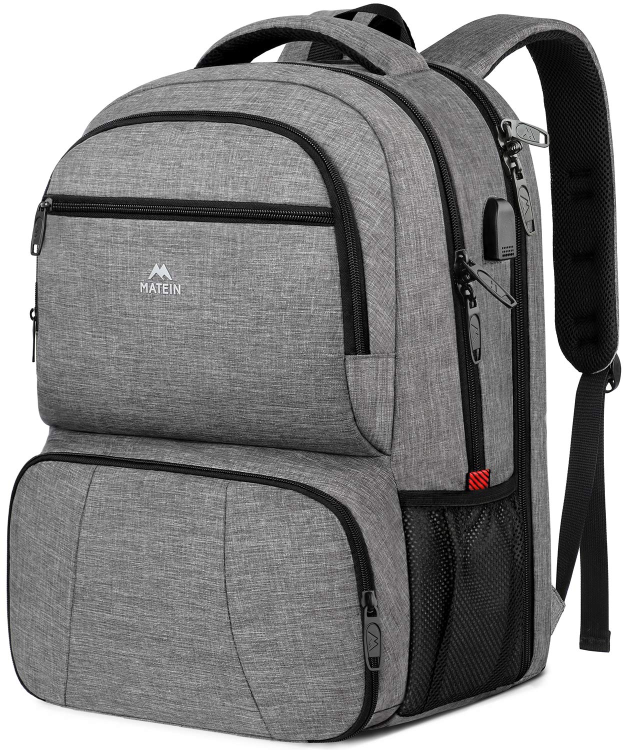 Buy MATEIN Lunch Backpack for Men, 17 inch Insulated Cooler Backpack Lunch Box Bag with USB