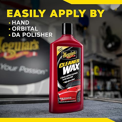 Miniatura 10 de Meguiar's Limpiador para AutosCera líquida y telas de microfibra, Cera