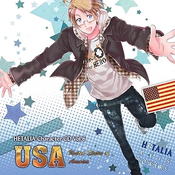 Amazon Com ヘタリア キャラクターcd Vol 6 アメリカ Cds Y Vinilo