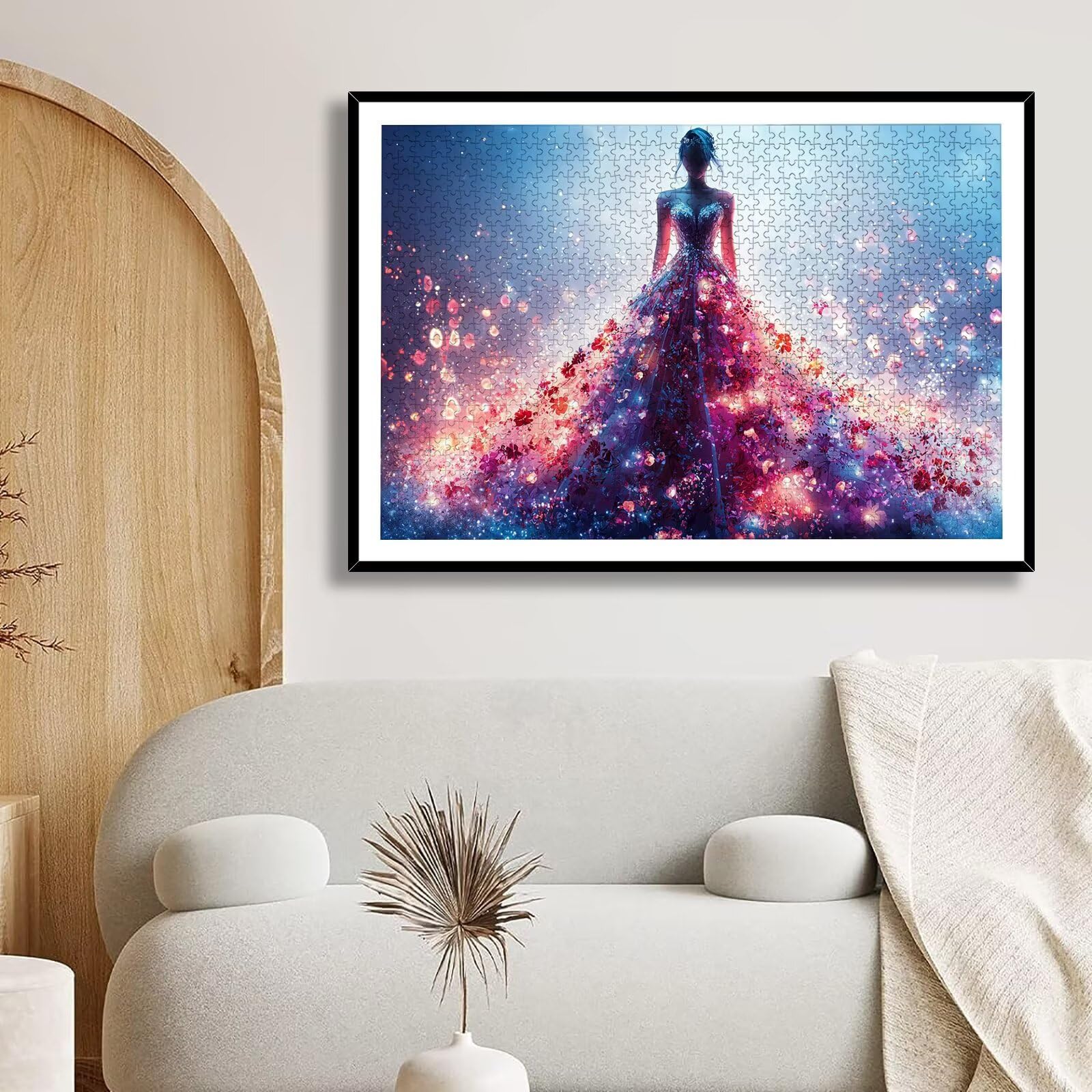 Puzzle 3000 Pièces Fantaisie, Puzzle 3000 Pièces Adultes et Enfants, Puzzles Bois avec Une Boîte d'Emballage Exquise, Jeu Éducatif Puzzles Mariage, Decoration Maison, Cadeau Femme, Cadeau Homme, -7041