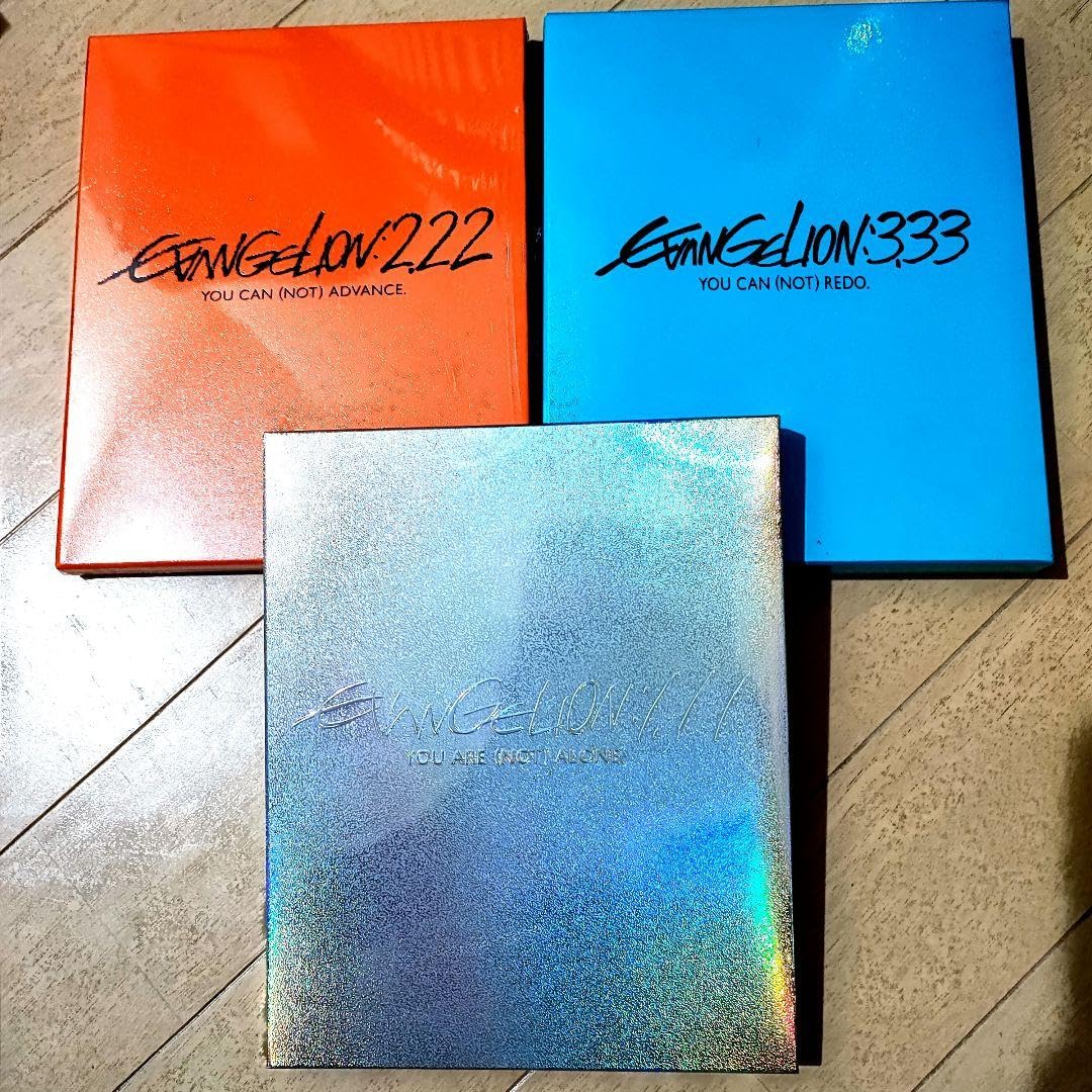 Amazon.co.jp: 新劇場版 Blu-ray 序 破 Q 3枚セット 初回限定版