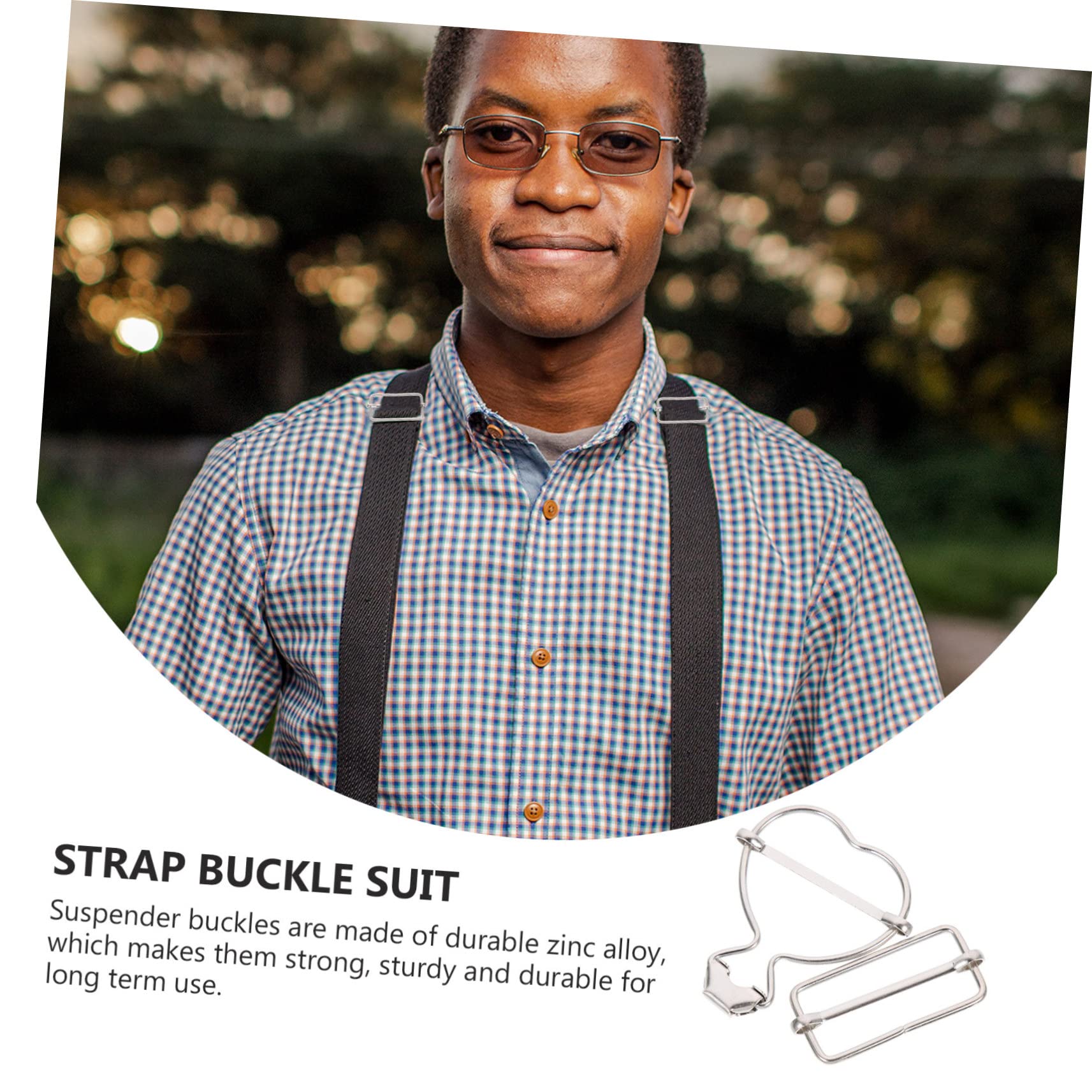 Operitacx 50stücke Herzförmige Kleidungsschnallen Aus Multifunktionale Overall-schnallen Zum Ersatz Defekter Schnallen Für Hosen Handwerk Und -projekte