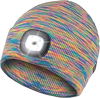 Vista 71 de Etsfmoa Gorro unisex con la luz, regalos para hombres, papá, padre, gorras recargables por USB