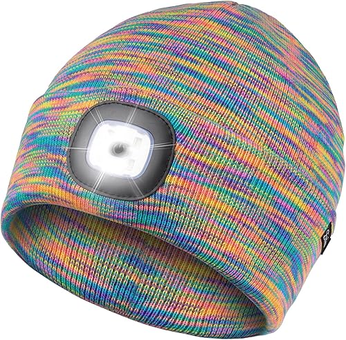 Miniatura 71 de Etsfmoa Gorro unisex con la luz, regalos para hombres, papá, padre, gorras recargables por USB