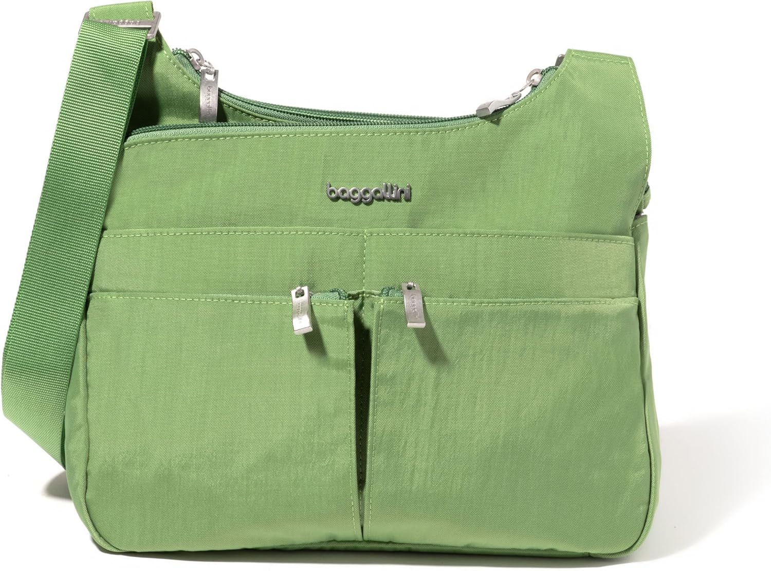 Baggallini Crossbody Travel Bag 11x8.5 Lightweight Water-resistant Nylon Handbag - Image 6