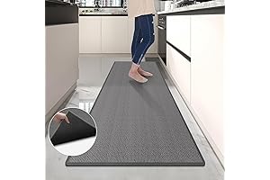 Chenille Kitchen Carpet Runner by GOYLSER: Elevate Your Kitchen's Style and Comfort