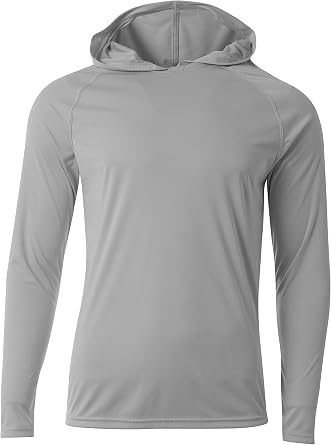 A4 Long Sleeve Hooded Tee