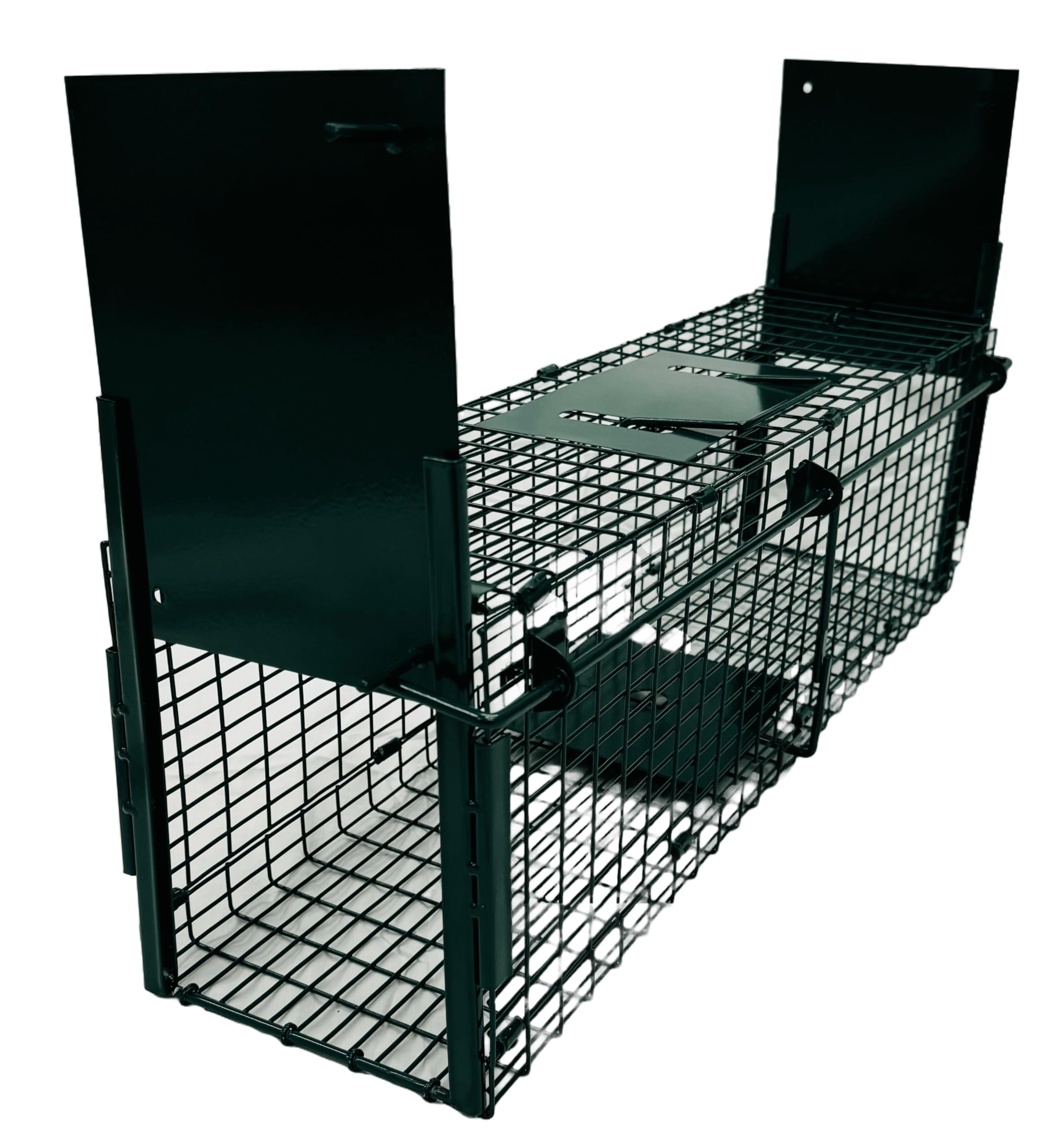 Juego de 5 trampas para animales (60 cm, acero para ratones, ratas y otros roedores, tamaño plegable, económico y reutilizable, para uso interior y exterior, 60 x 18 x 20 cm, marca francesa