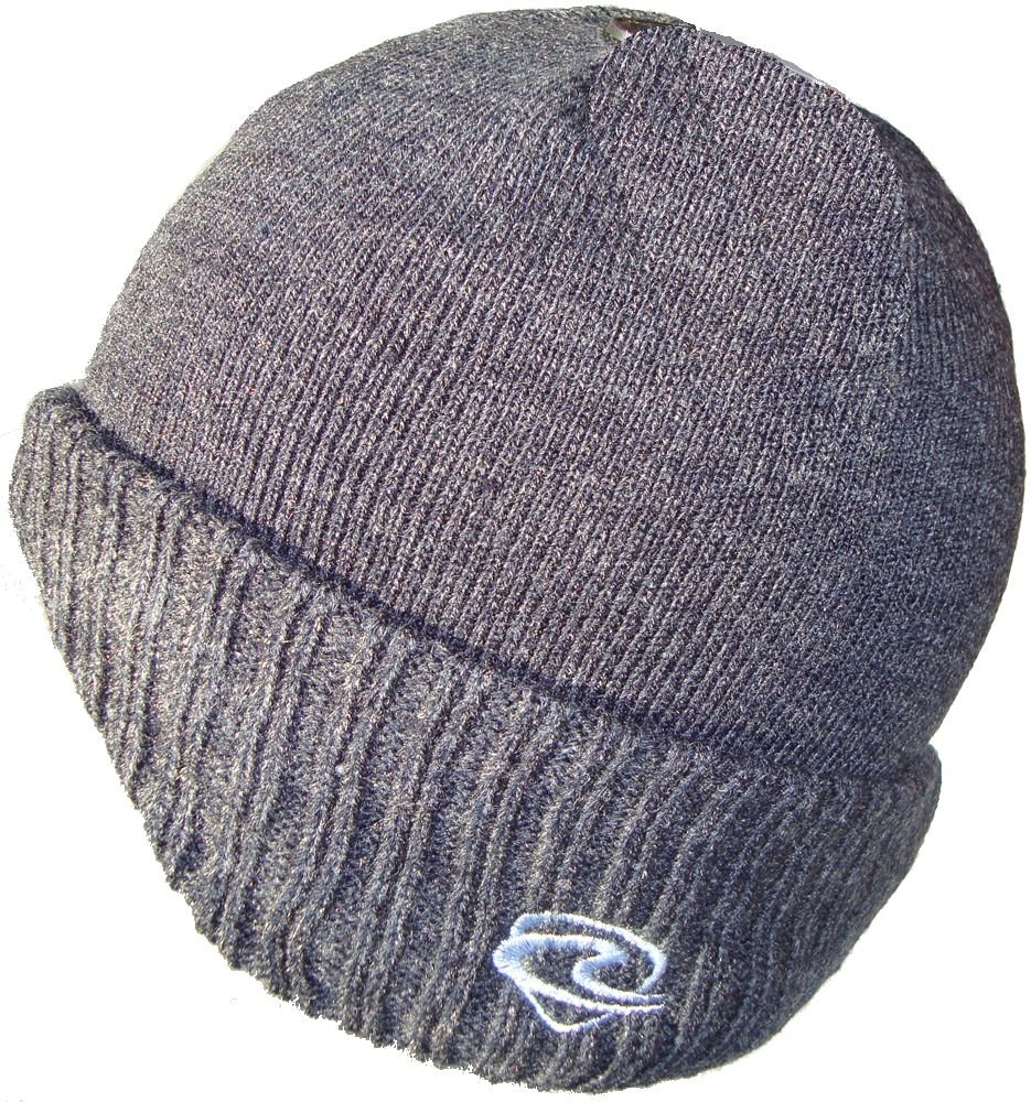 Flagstaff Men's Charcoal Grey German Style Beanies (Charcoal Grey)