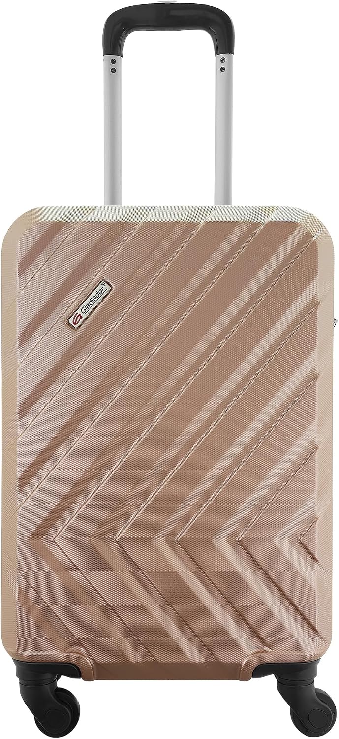 Mala de Bordo 10kg ABS 4 Rodas 360 Cadeado Gladiador Essential D2MB (Rose Gold) Mala de Bordo 10kg ABS 4 Rodas 360 Cadeado Gladiador Essential D2MB (Rose Gold)