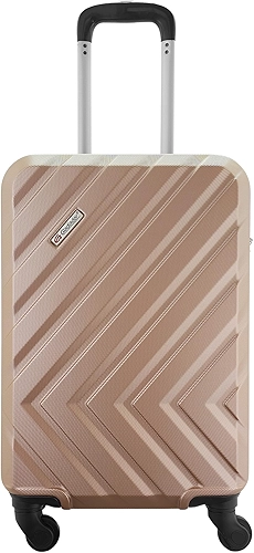 Mala de Bordo 10kg ABS 4 Rodas 360 Cadeado Gladiador Essential D2MB (Rose Gold)