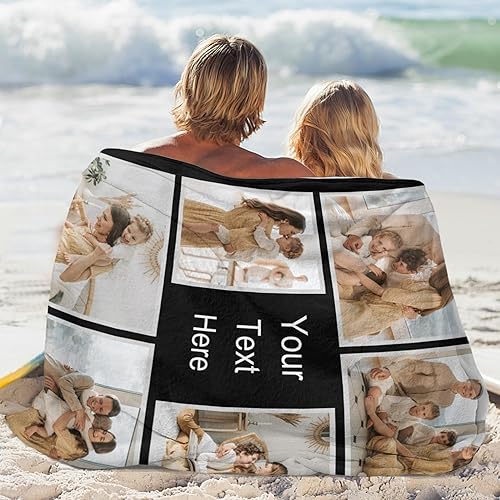 Miniatura 5 de Dr.TOUGH Mantas personalizadas con texto de fotos, mantas de fotos personalizadas, fotos personalizadas con mis propias fotos, foto-6