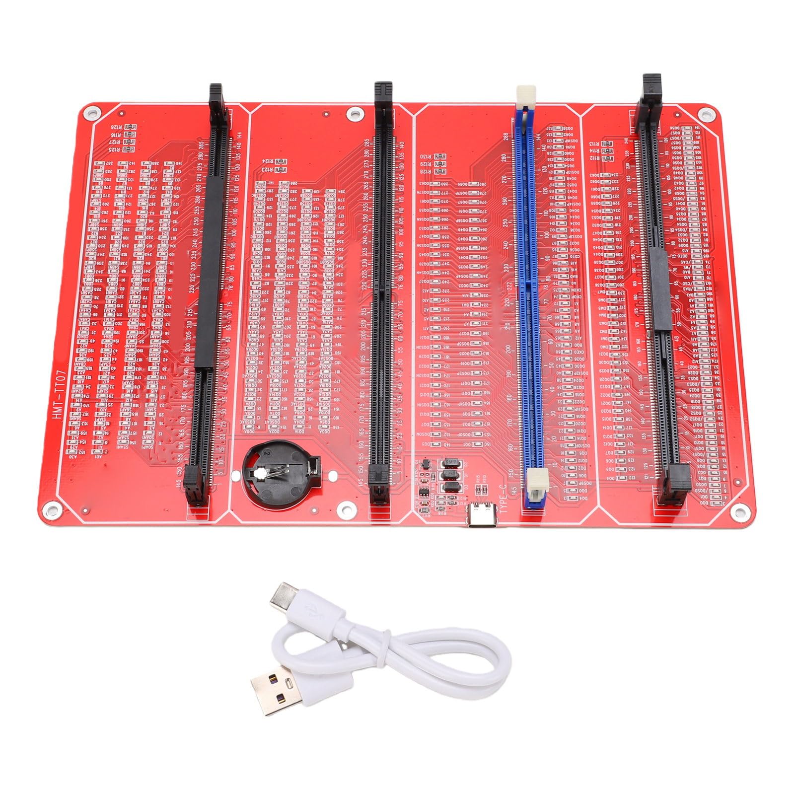 Tester pamięci RAM wskaźnik LED DDR3 DDR4 DDR5UDMM DDR5RDIMM analizator diagnostyczny dla komputerów stacjonarnych serwerowych