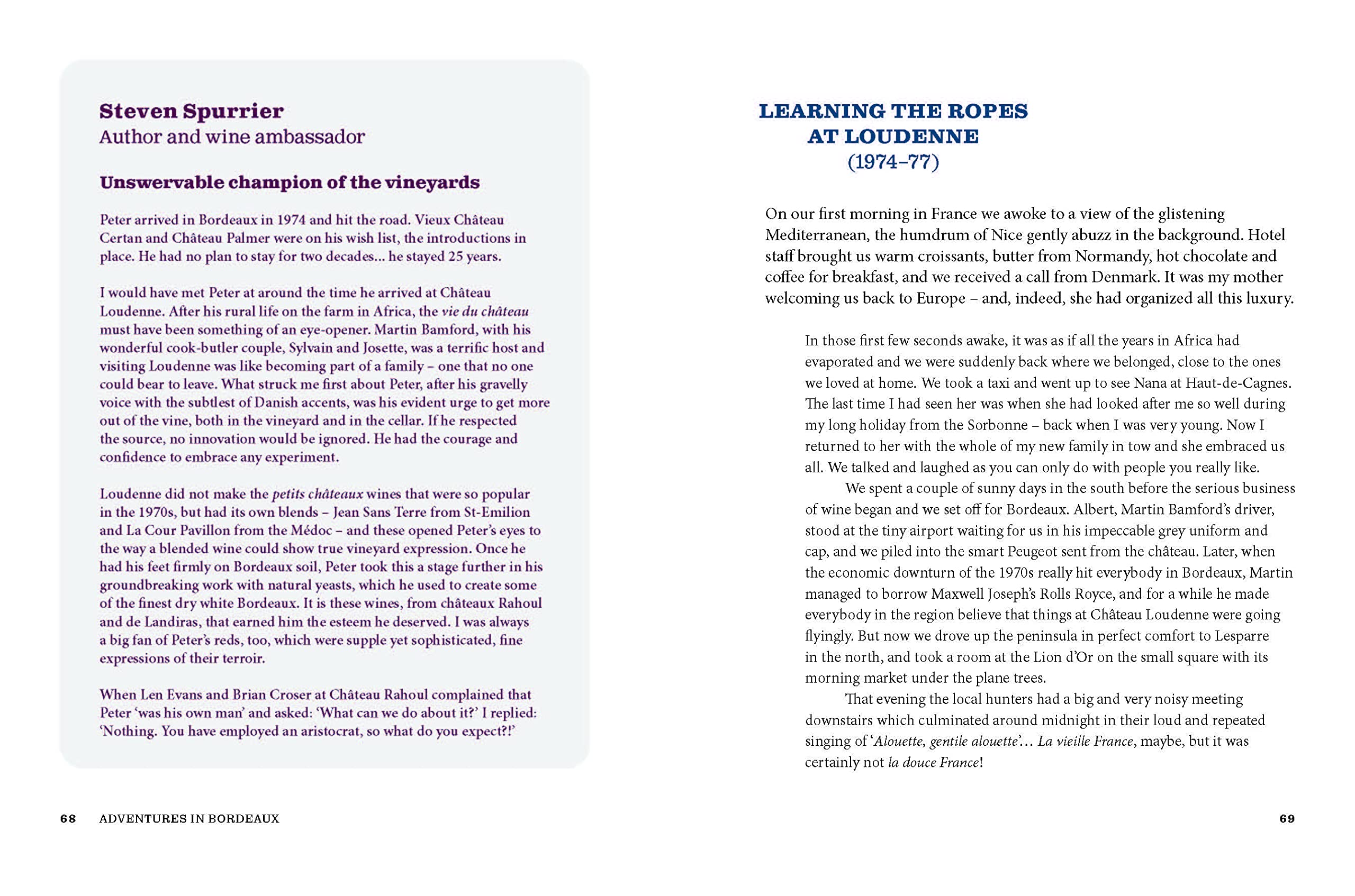 Viking in the Vineyard Peter Vinding-Diers /anglais: Stories from a revolutionary winemaker