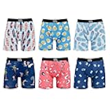 | Mens Boxer Briefs | Boxer Briefs for Men Pack of 6 | Mens Boxer Briefs Underwear | Boys Boxer Briefs