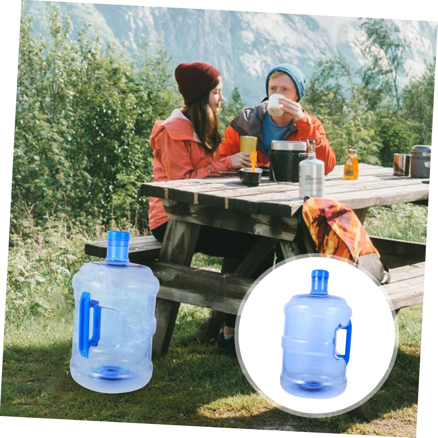 BESPORTBLE Half Sports Water Bottle Straw Portable Pet Jug Boys and Girls-friendly Camping Hiking Outdoor