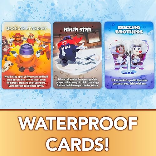 Miniatura 3 de King's Cup Extreme - Juegos de fiesta - Juegos de cartas para adultos - Noche de cita - Juegos para parejas - Juegos de viaje - Ríete a carcajadas -