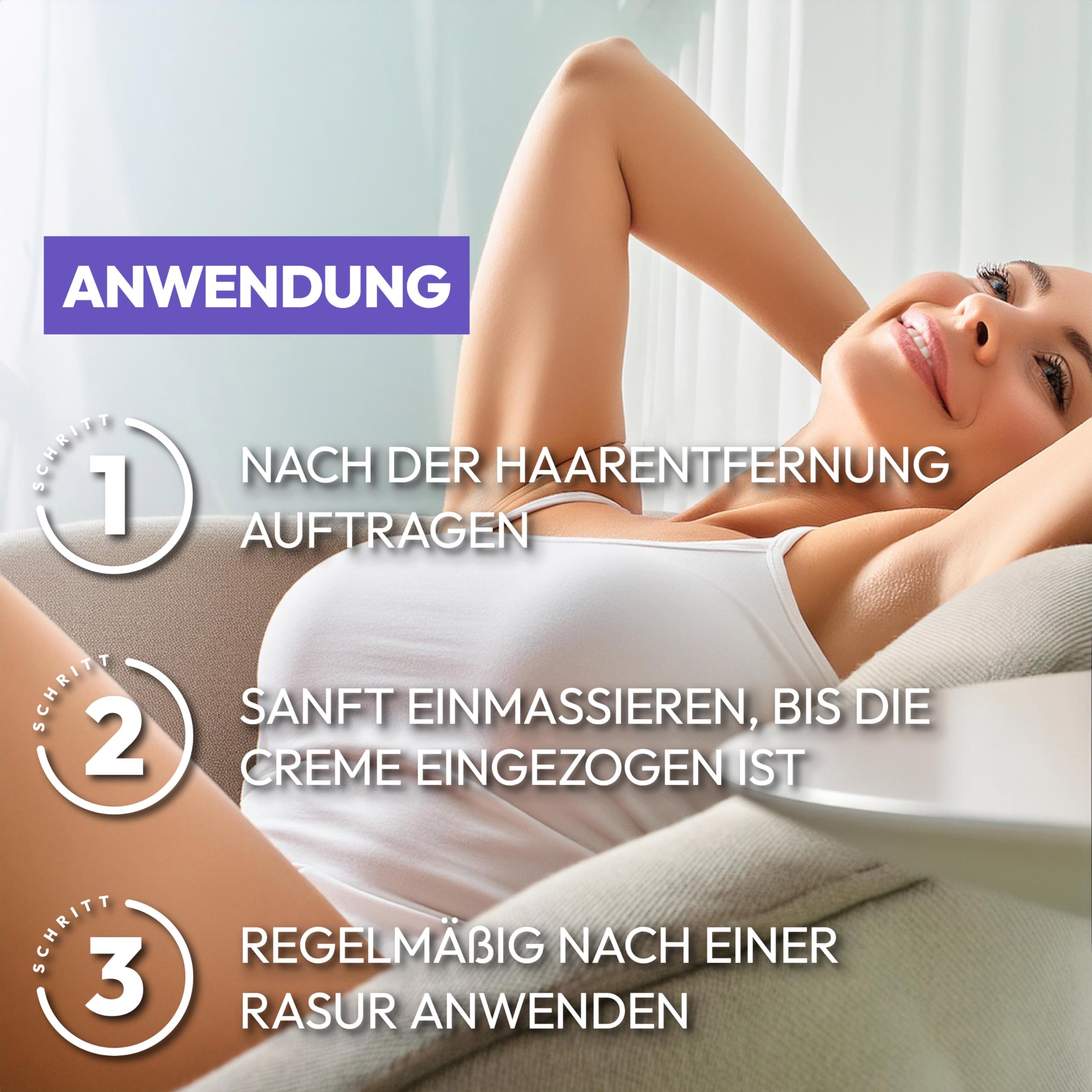 Crème anti-pousse des poils Kelisoft™ réglisse Chelidonine vitamines après rasage épilation