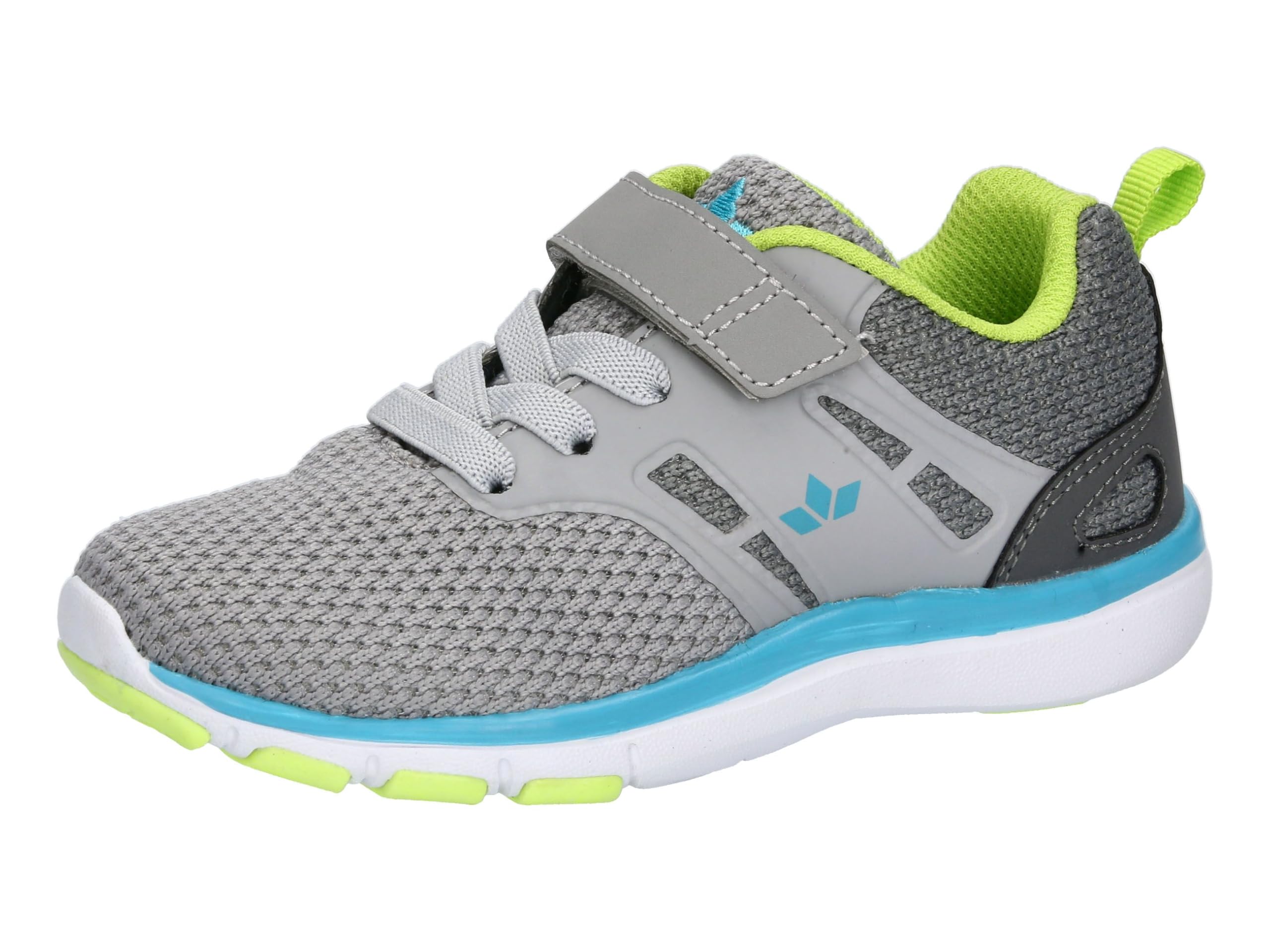 Lico Unisex Kid's Bongo Vs Sneaker, Grey Lemon Petrol, 41 EU