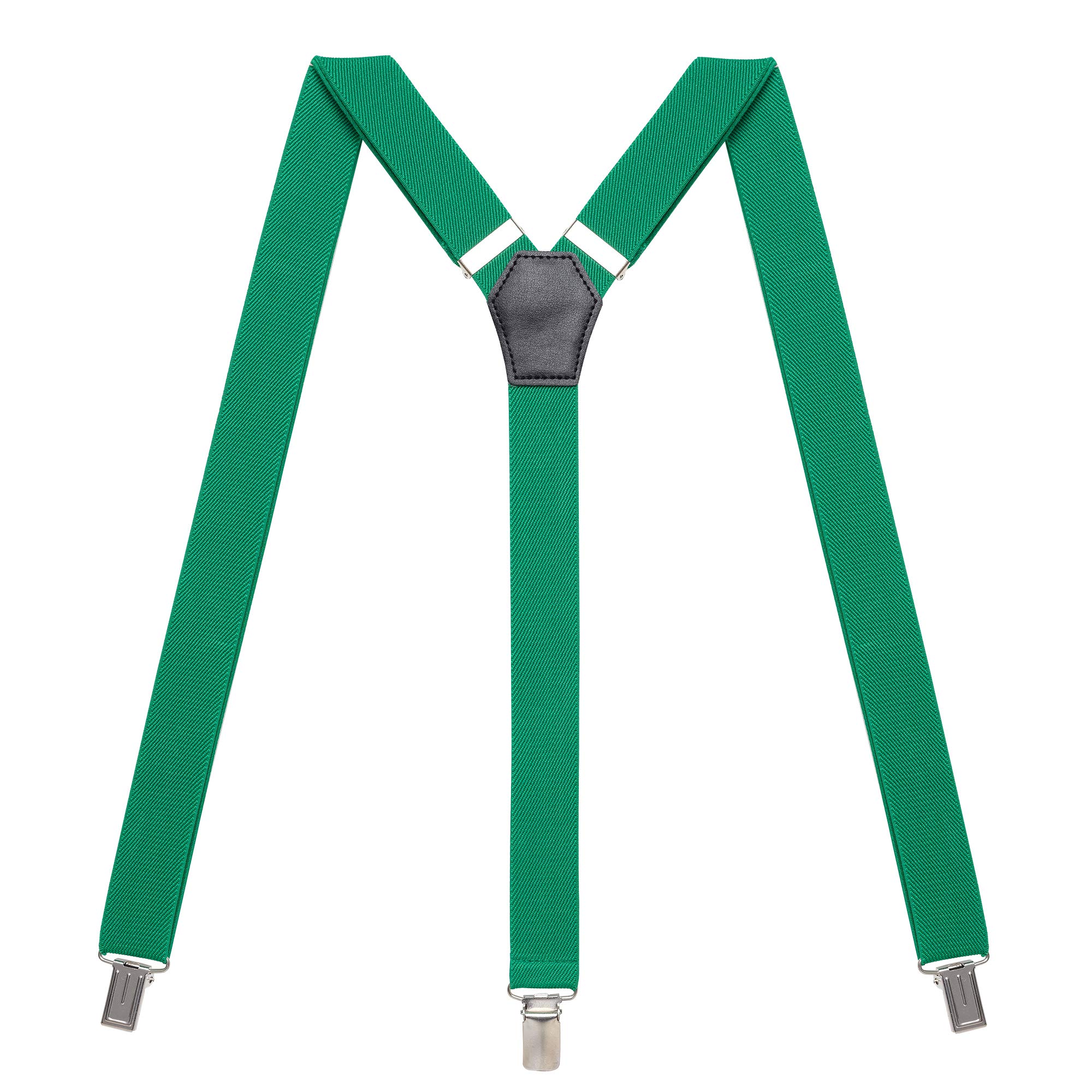 Womens Suspenders – Y Back Style – 1" Width - Comfortably Adjustable Elastic Straps and Metal Clips
