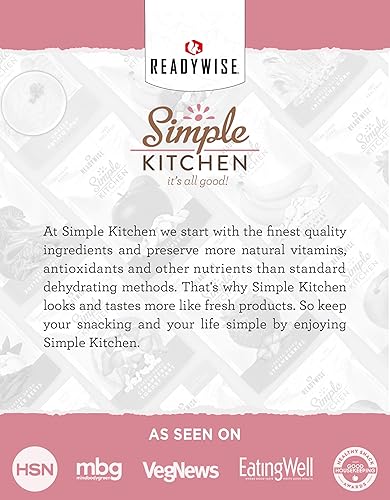 Miniatura 19 de READYWISE - Cocina simple, melocotones liofilizados, 1.16 oz, paquete de 6, vegetariano, sin gluten, aperitivos, melocotones, frutas secas, pre