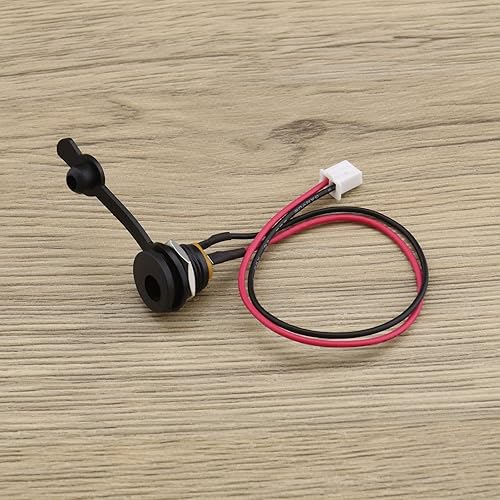 Miniatura 7 de The Lord of the Tools Puerto de carga eléctrica para bicicleta, 2 unidades, repuesto para bicicleta eléctrica, scooter, puerto CC de carga