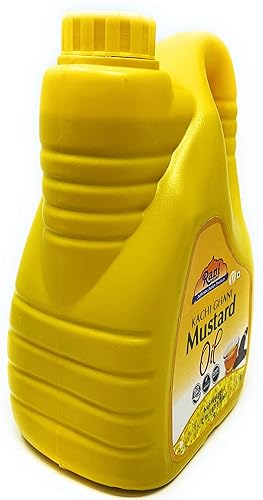 Miniatura 8 de Aceite de mostaza Rani (Kachi Ghani) 67.6 onzas (2 litros) sin OMG, apto para gluten, vegano, 100% natural