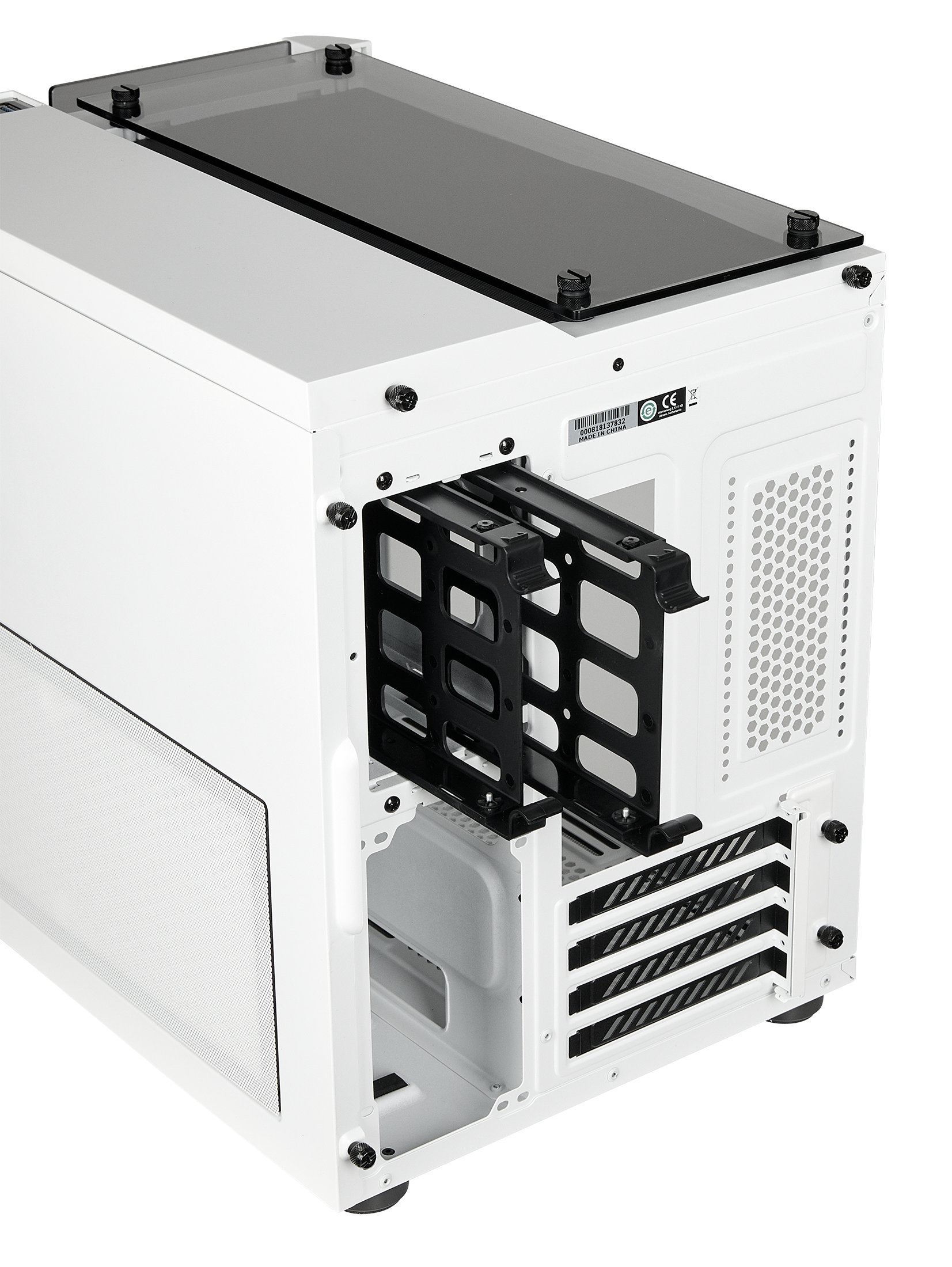 Corsair Crystal 280X Case da Gaming, Micro ATX Vetro Temperato, Bianco