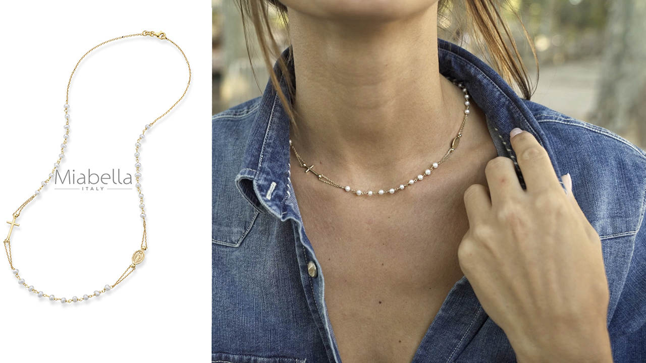 Amazon.com: Miabella 18K Gold Plated 925 Sterling Silver Handmade