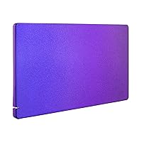 Vista 2 de eXtremeRate Custom Chameleon Glossy Faceplate for Nintendo Switch Dock, Purple Blue DIY Replacement Housing Shell for Nintendo Switch Dock - Dock