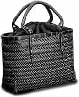 竹工芸家　高江雅人作　黒　網代バッグ　未使用 竹工芸家 高江雅人作 黒 網代バッグ 未使用