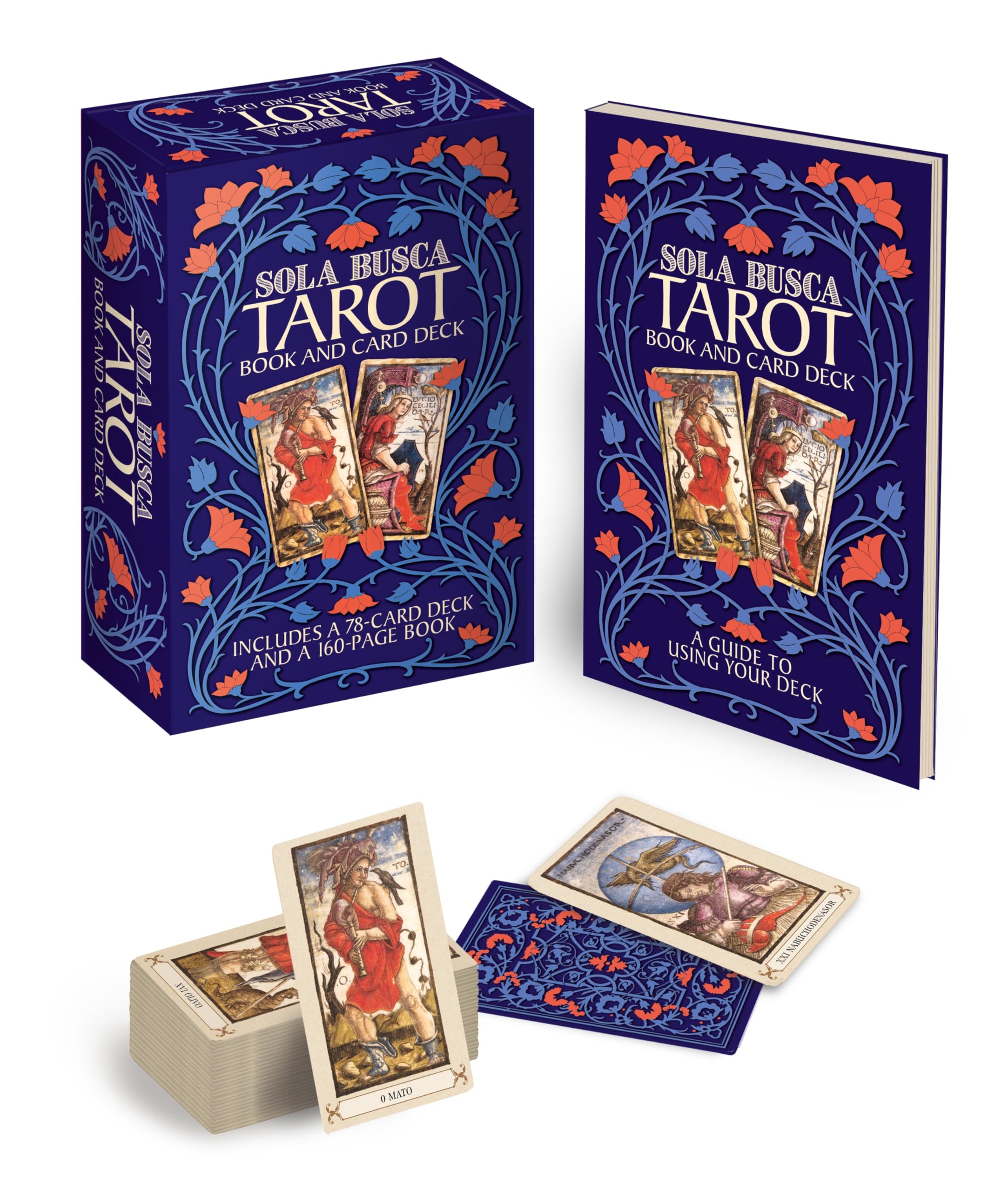Sola Busca Tarot Book & Card Deck (Arcturus Oracle Kits)