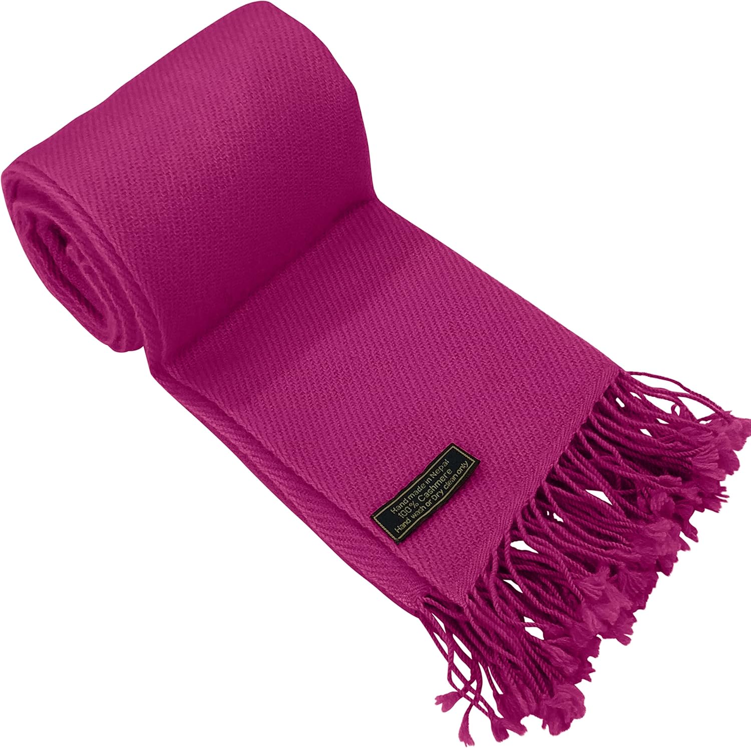 CJ Apparel 100% Cashmere Shawl Pashmina Scarf Wrap Stole Head Wrap Gift Hand Made in Nepal New