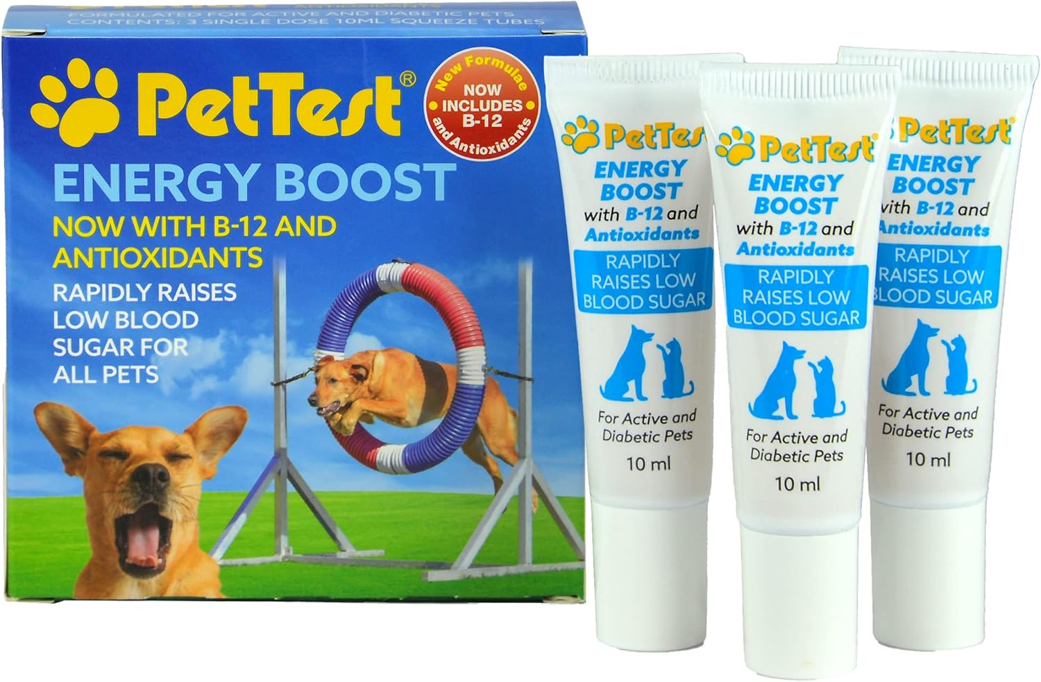 PetTest New Energy Boost Glucose SOS for Pets Bhutan Ubuy