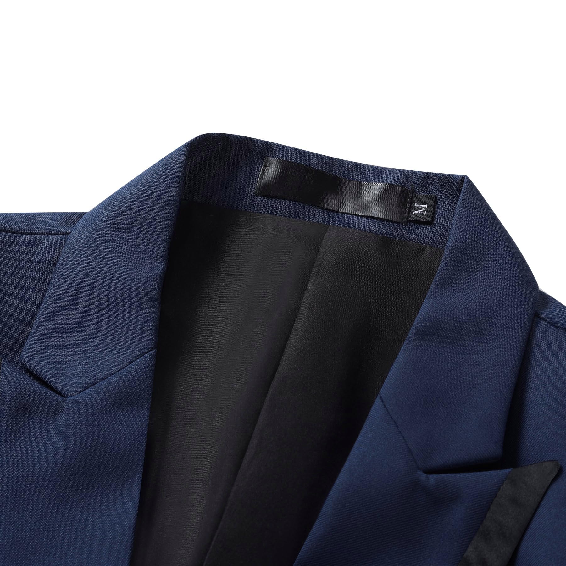 Allthemen Costume 3 pièces Homme Un Bouton Blazer Col Regular Business Slim Fit pour Mariage