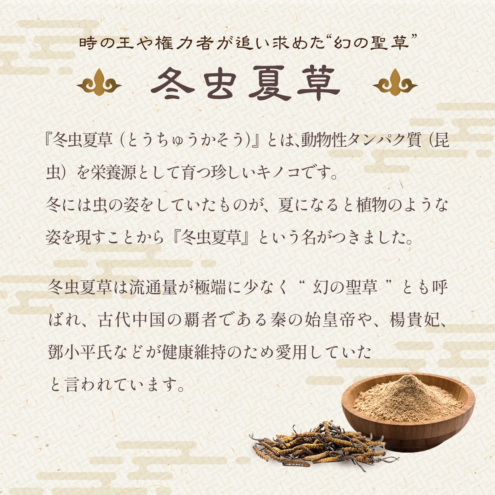 Amazon | 冬虫夏草1200 冬虫夏草 サプリメント サプリ 1日4粒 120粒入 