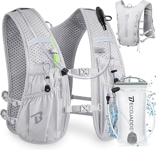 Miniatura 16 de Chaleco de Hidratación Mochila para Correr para Hombres Mujeres, Mochila de Hidratación Ligera de 5L para Correr, Chaleco de Hidratación para