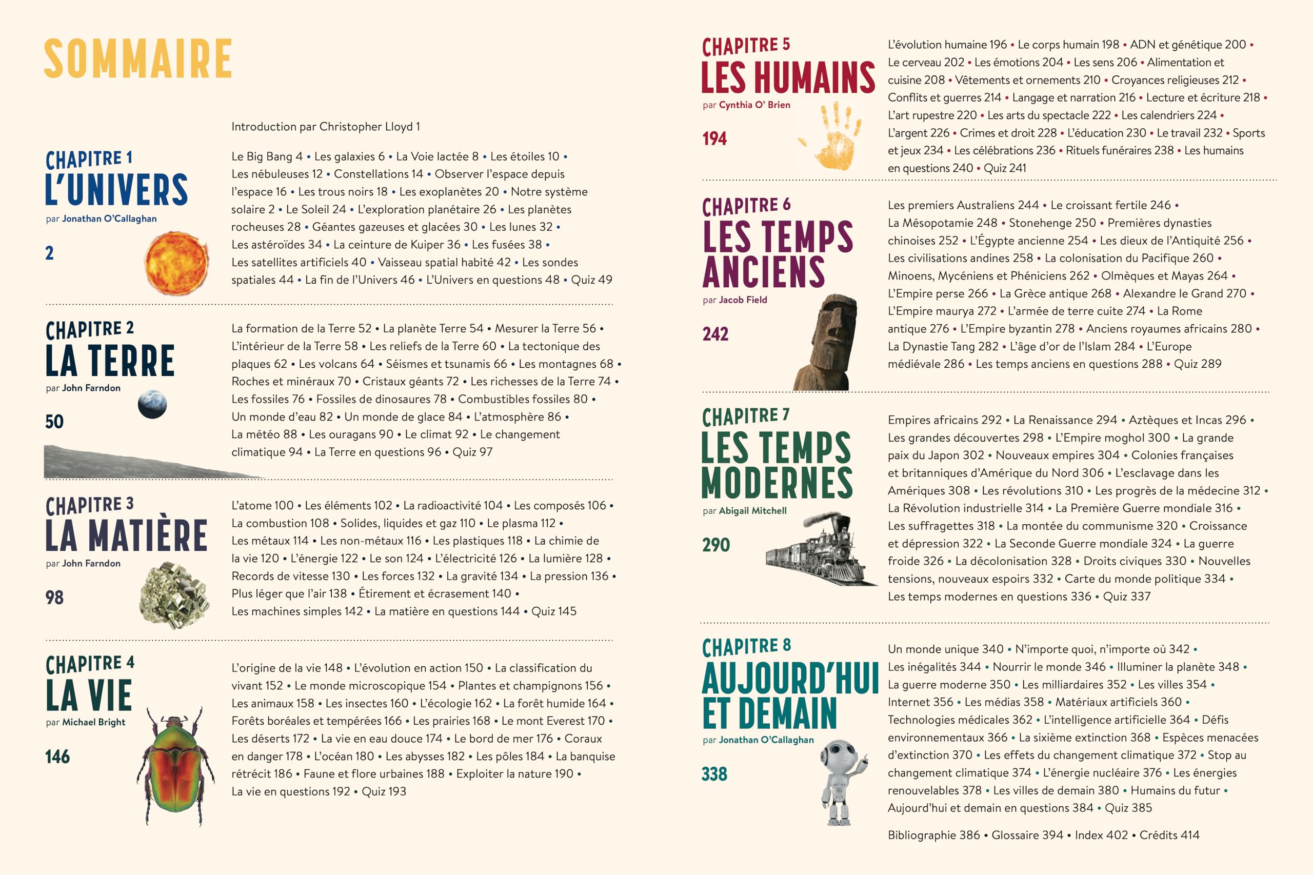 La nouvelle encyclopédie illustrée: Ce que nous savons & ce qu'il reste à découvrir