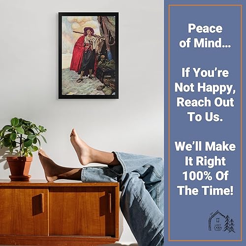 Miniatura 5 de Lost Cabin Buccaneer of the Caribbean de Howard Pyle  Impresión sin marco  Reproducción de pinturas de obras de arte finas  Póster decorativo