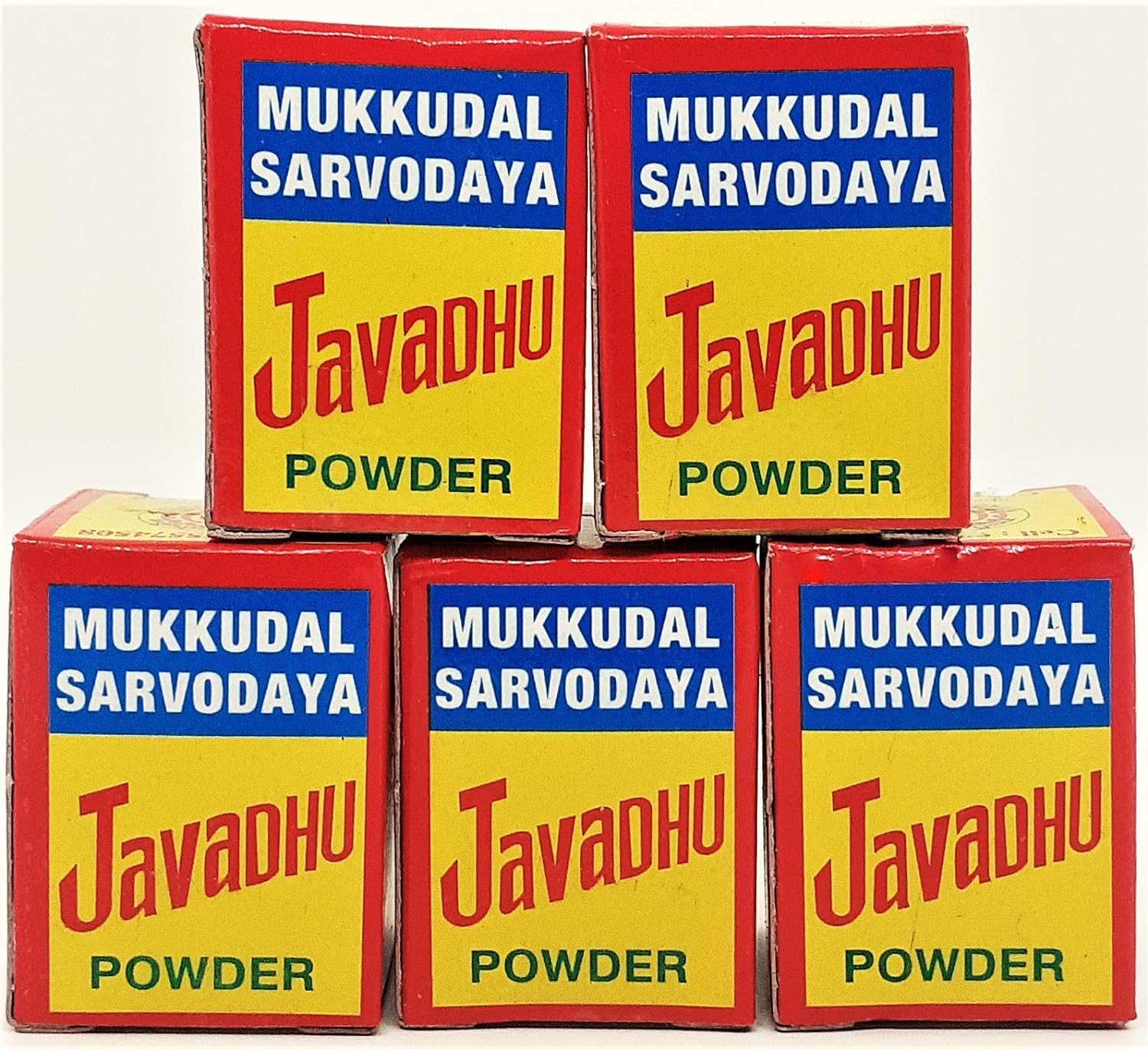 NANVAR MUKKUDAL SARVODAYA JAVADHU Power Pack of 5(Each 2grams)