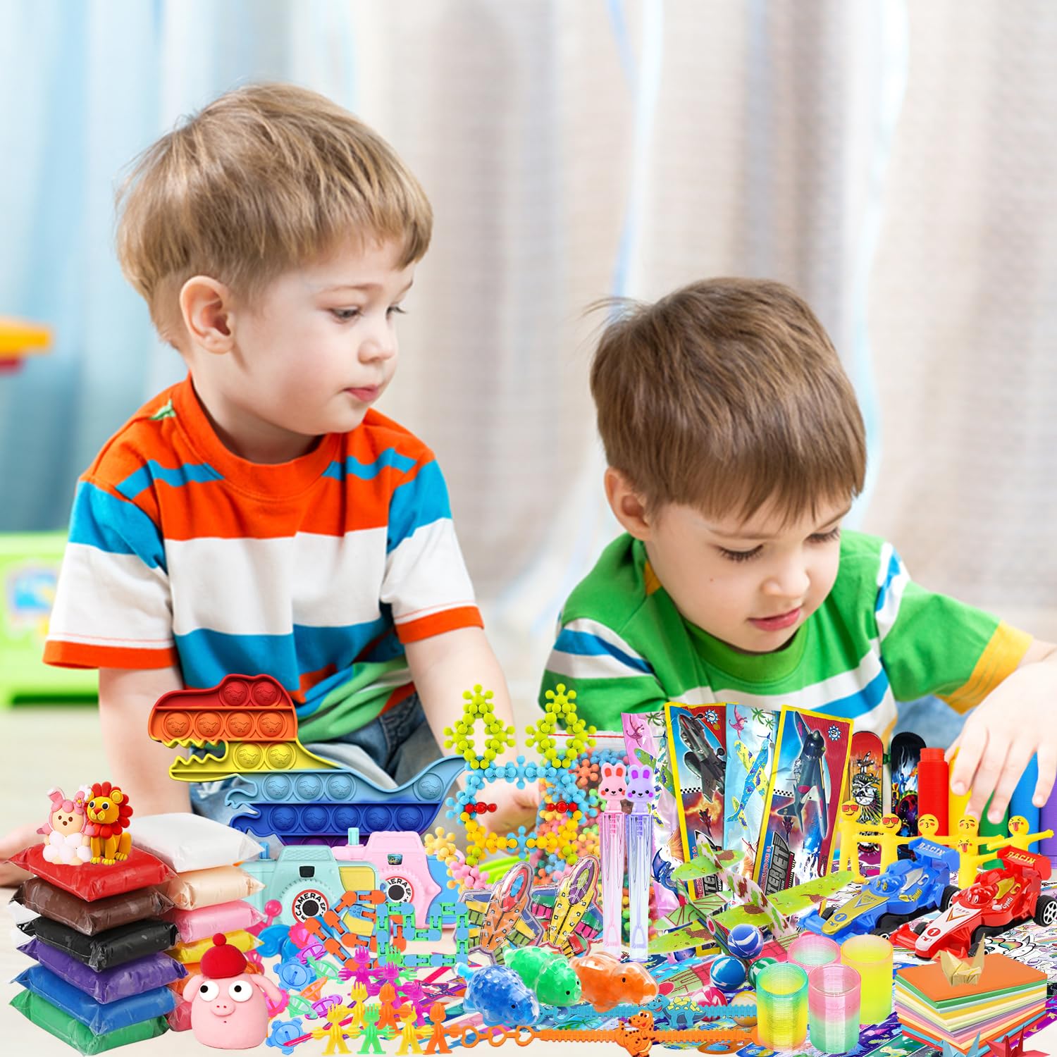 120 Giocattoli Per Bomboniere Bambini - Set Regalo Compleanno Con Gadget Divertenti - Foto 6