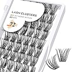 Lash Clusters B10 Mixed Tray DIY Eyelash Extensions 72 Clusters Lashes B&Q Eyelash Extensions Volume Wispy Individual Lash Clusters at Home Lash Extensions (B10,D-8-16MIX)